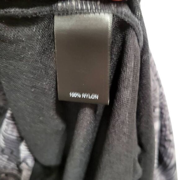 Avenue Size 2628 Lace Cami‎ Tank Top Black Gray Women's Plus Camisole - Picture 7 of 8